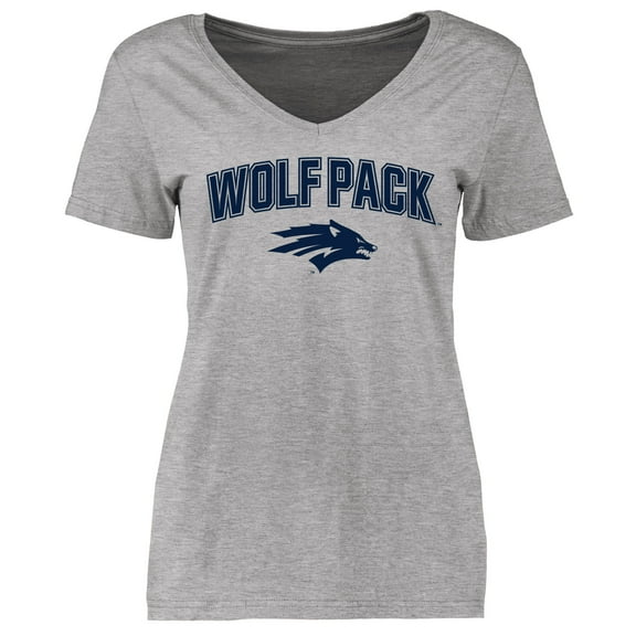 Women's Ash Nevada Wolf Pack Proud Mascot T-Shirt