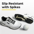 thumbnail image 4 of FitVille Wide Mens Golf Shoes Outdoor Waterproof Spiked Golf Shoes for Men, 11.5 Wide, 4 of 5