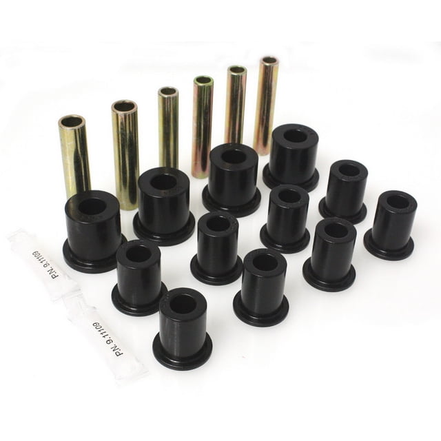 Energy Suspension Leaf Spring Bushing 3.2105G Black; Polyurethane