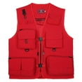 thumbnail image 2 of Fishing Photography Vest Summer Multi Pockets Mesh Jackets Quick Dry, 2 of 7