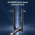 thumbnail image 3 of Adaptador WiFi 6 USB de 1800Mbps Tarjeta de Red Inalámbrica Wi-Fi 5G/2,4GHz Antena de Alta Ganancia, 3 of 5