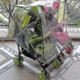 thumbnail image 5 of Universal Side By Side Twin Stroller Rain Cover Clear Pvc Dust And Windproof For Double Pram Stroller Ty, 5 of 5