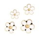 thumbnail image 1 of Clip de aromaterapia para salida de aire de automóvil, lindas flores de margaritas, aleación de metal, suministros de decoración de tobera con un paquete de tabletas de fragancia, 1 of 5