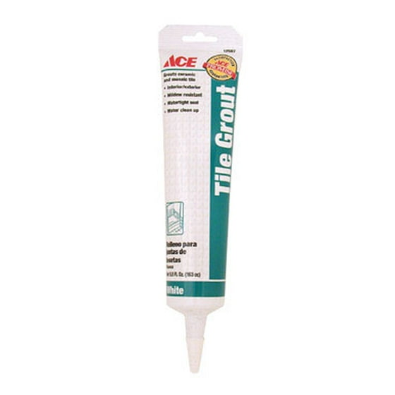 Grout Tile Wht 5 5oz Ace Com