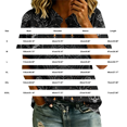 thumbnail image 3 of Bovemsi Business Casual Tops for Women Stand‑Collar V‑Neck Short‑Sleeve Loose‑Fit Printed Blouse Fashion Outfits Clothes XXL, 3 of 4