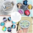 thumbnail image 4 of 1set 500gs CCB Plastic Beads for DIY Jewelry Making Round Platinum 3x2.5mm Hole: 1.2mm 38000pcs/500g, 4 of 5