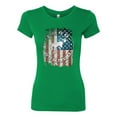 thumbnail image 2 of Wild Bobby US Flag Ford Bronco Women Slim Fit Junior Tee, 2 of 6