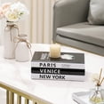 thumbnail image 5 of Felhcc Decorative Books for Home Decor, 3 Pack Coffee Table Books Decor, 5 of 6