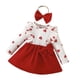 thumbnail image 3 of Vestido de Navidad para bebé recién nacido, ropa para niño para fiesta, San Valentín, Año Nuevo 6 a 9M, 3 of 9