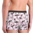 thumbnail image 4 of Kdxio Men's Boxer Briefs with Pineapple Flamingo Print - Comfortable and Breathable Underwear for Everyday Wear, 4 of 7