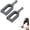 9# 2pc, variant on Electric Drill Wire Twisting Tool, Heavy Duty Wire Twister for Drill with 1/4" Hex Shank, Fast Rebar Tie Wire Twister Tool, for Fencing Construction Ranch Farm DIY Wire Binding Work (9#)