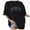 Black, variant on Summer Tops for Women Workout Clothes Dark Shirt Women Workout Tops Womens Short Sleeve Raglan Tee Long Sleeve Shirt for S Womens Compression Short Loose Fit W Blue XL