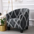 thumbnail image 3 of Willstar Housses de Fauteuils, Housse de Canapé en Fibre de Polyester, Housse Extensible Amovible et Lavable pour Salon, Bureau, Réception, 3 of 8