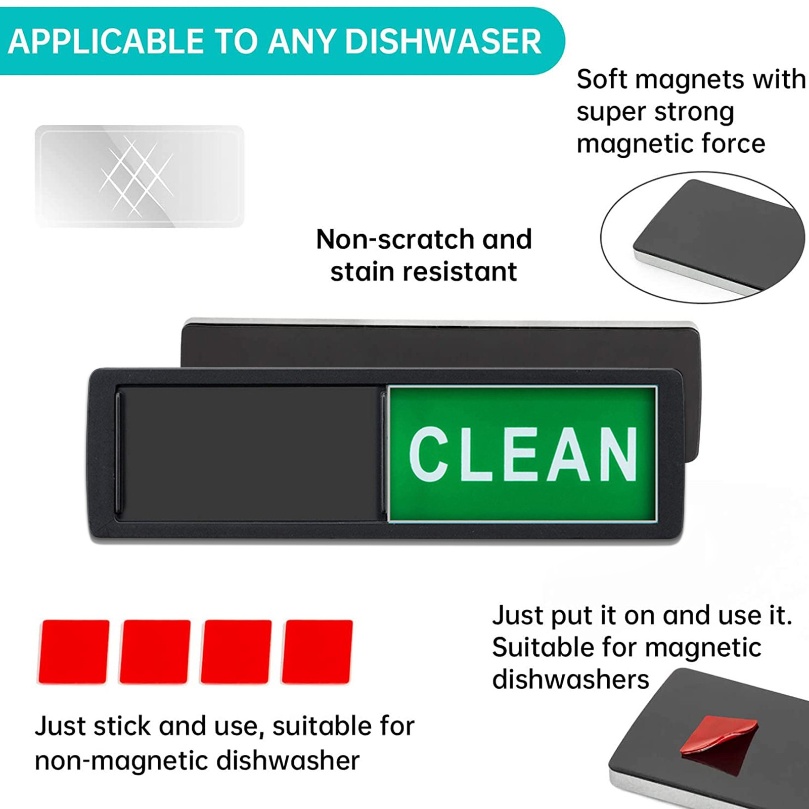 TKing Fashion Dishwasher Slider Indicator D