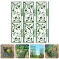 thumbnail image 3 of 6Pcs Tall Garden Trellis Fence Panels Metal Folding Flower Bed Grid Lattices, 3 of 7