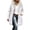 White-09, variant on Perfectbot Women's Sherpa Lined Hooded Vest, Quilted Sleeveless Puffer Zip Up Jacket Warm Winter Outerwear