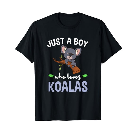 Just A Boy Who Loves Koalas T-Shirt