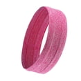 thumbnail image 4 of Guardoinrt Bande Élastique Anti-Transpiration Bande Respirante pour Cheveux Polyester Doux Extensible Bandeau Course Yoga Accessoires Évacuation de l'Humidité Hommes Filles Rose 1 Ensemble, 4 of 6