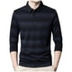 thumbnail image 2 of Blusa y camisa de manga larga con cuello vuelto para hombre, pijama deportivo para el hogar, camiseta de color liso, blusa deportiva de poliéster para hombre, 2 of 5
