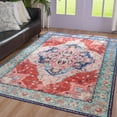 thumbnail image 2 of Wondo Washable Rugs Vintage Area Rug Rug for Living Room, Bedroom, Kids Room, 5' x 8', Multicolor, 2 of 8