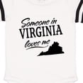 thumbnail image 3 of Inktastic Someone in Virginia Loves Me Gift Baby Boy or Baby Girl Bodysuit, 3 of 4
