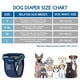 thumbnail image 3 of Pañales reutilizables para mascotas - Hebilla ajustable, algodón lavable y capa impermeable, para perros pequeños y cachorros, 3 of 8