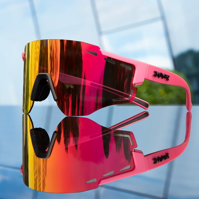 Gafas de sol deportivas para hombre, lentes polarizadas para ciclismo de montaña o carretera, UV400 qiuyongming unisex