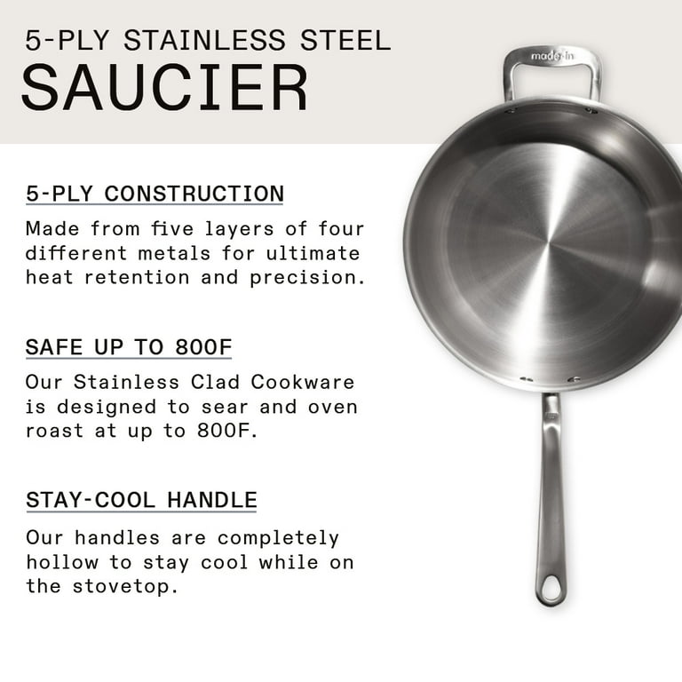 Stainless Clad Saucier