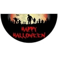 thumbnail image 2 of Clode Halloween Flag Banner Fan Halloween Bunting Flag Fall Outdoor Bunting for Halloween Indoor Outdoor House Holiday Yard Decorations, 2 of 4