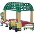 thumbnail image 3 of Thomas & Friends Wood Knapford Train Station Set, 3 of 7