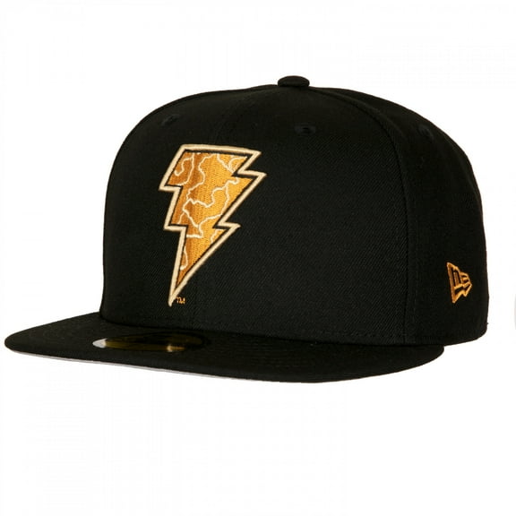 Black Adam Logo New Era 59Fifty Fitted Hat-7 1/2 Fitted