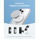 thumbnail image 4 of Funda para teléfono Anker Ultra Magnetic con soporte anular de 360° para iPhone 16 Pro, rosa, 4 of 7