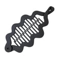 thumbnail image 2 of UNLLLL Wave Style Ponytail Clip, Vertical Banana Hair Claw with Twisting Design, Strong Hold Hair Accessory for Thick Hair, for Simple Updo Daily Styling and Travel (Brown), 2 of 6