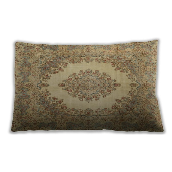 Ahgly Company Indoor Rectangular Traditional Lumbar Throw Pillow, 13 inch by 19 inch