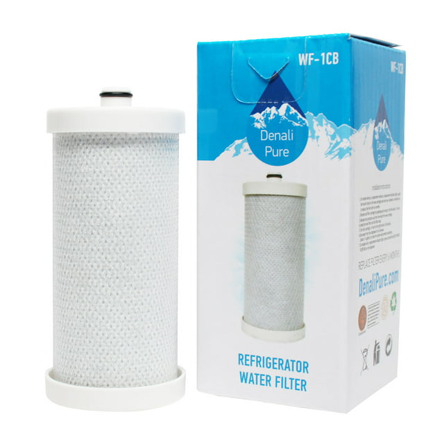Replacement Frigidaire FRS26R4CB1 Refrigerator Water Filter - Compatible Frigidaire WF1CB, WFCB Fridge Water Filter Cartridge