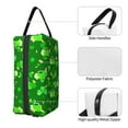 thumbnail image 3 of Goofa St Patrick's Day2 Printed Toiletry Bag with Handle,Large Capacity Travel Makeup Cosmetic Bag for Women, Carry on Airport Airline Compliant Bag, 3 of 9