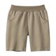 thumbnail image 1 of Uniforme escolar Honeeladyy de verano para niños y niñas, pantalones cortos de mezclilla, monos, regalos para niños (caqui, 1-2 años), 1 of 3