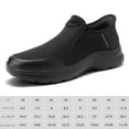 thumbnail image 2 of Mocasines de lona para correr con manos libres y zapatillas de deporte de moda con espuma viscoelástica para hombres, 2 of 9