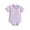 Purple, variant on Bovxnpu Baby Girls' Bodysuits Short Sleeve Solid Infant Bodysuit Collared Neck Lightweight Summer Bodysuit Summer Outfits