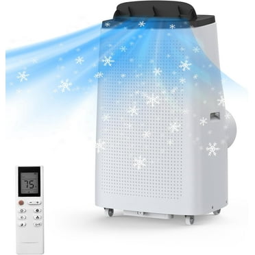 14000 BTU Portable Air Conditioner with Remote Control, Dehumidifier, and Fan - Ideal for Rooms up to 700 Sq. Ft