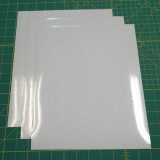 TUMIYA Glitter White HTV Vinyl - 12” x 20 Ft Glitter Heat Transfer Vinyl  Rolls, Glitter White Iron on Vinyl for DIY Design (Glitter White)