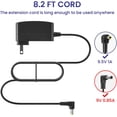 thumbnail image 2 of XXSZHY 9.5V AC/DC Adapter for Casio Power Supply Charger for Casio Piano Keyboard - Only Compatible for Listed Models (8.2 Ft Long Cord), 2 of 7