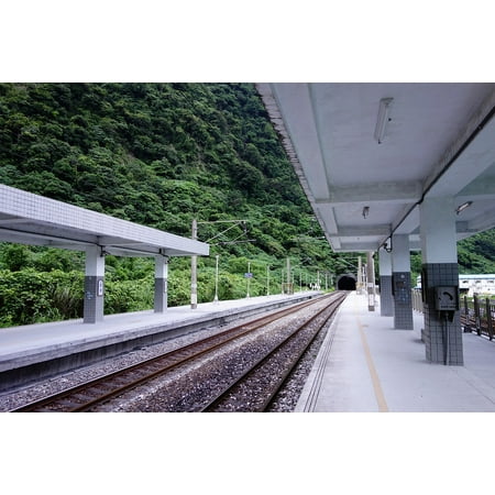 Train Mountain Railroad - Framed Art For Your Wall Railroad Mountain Train Rail Roma Termini 10x13 Frame