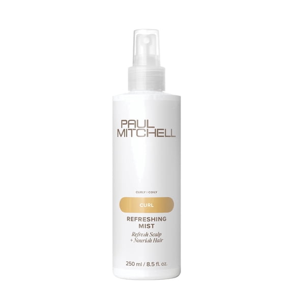Paul Mitchell Refreshing Mist, Refreshes Scalp Nourishes, For Curly Coily Hair, 8.5 fl. oz