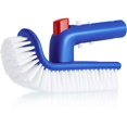 thumbnail image 1 of Corner and Step Pool Round Brush, Pool Step and Corner Brush, 180 Degree Rotation Handle Scrub Brush for Ground Swimming Pools, Spas, Hot Tubs, 1-1/4 Pole Connection (1 Piece), 1 of 5