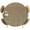 Brown, variant on Round Table Cover 55-60 Inch Vintage Dark Gray Waterproof Reusable Table Cloth Round Fitted Vinyl Tablecloth with Elastic Edged for Parties Outdoors, Farmhouse Retro Solid Color Linen Texture