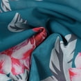 thumbnail image 4 of Nouveaux Hauts d'Été pour Femmes 2023 Manches Longues Mode Col Rond Manches 3/4 Imprimé Blouses Décontractées pour Sorties Chemises Grande Taille pour Femmes, 4 of 6