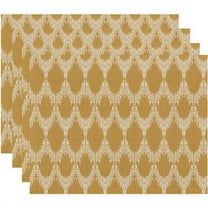 Simply Daisy Peace 2 Geometric Print Placemat, Set of 4