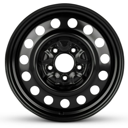For 2005-2008 Buick Lacrosse 16 Inch Painted Black Rim - OE Direct Replacement - Road Ready Car Wheel