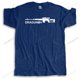 thumbnail image 1 of Camiseta negra de algodón para hombre camisa de marca Dragunov One Shot One Kill Rifle de francotirador ruso Verano, 1 of 8